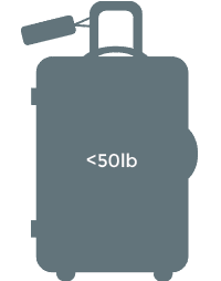 airline personal item size